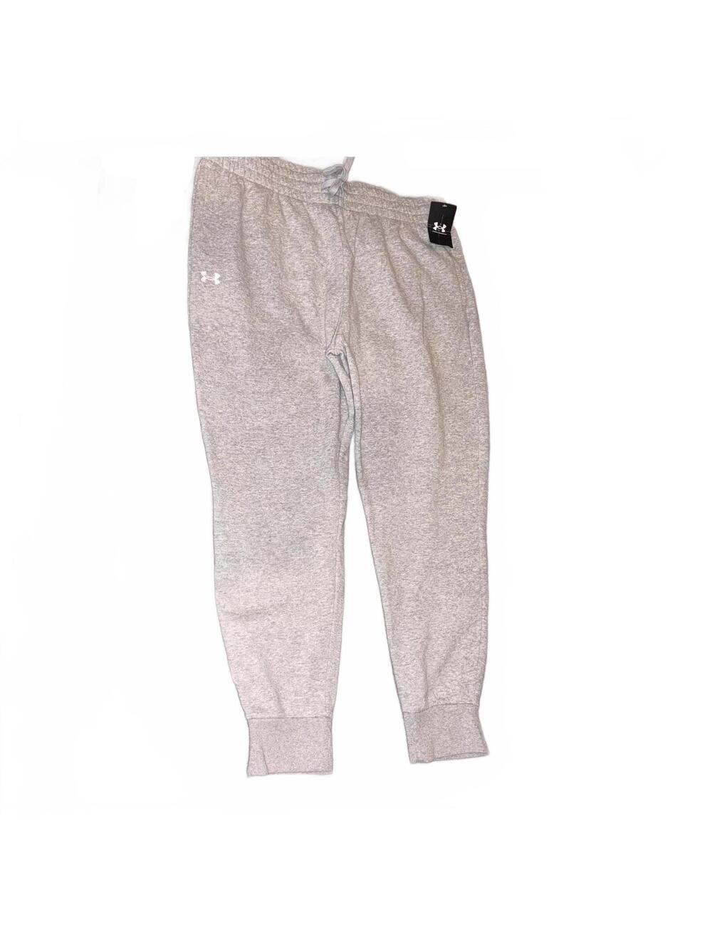 Under Armour Gray Fleece Jogger Sweatpants Women's 2XL NWT Athleisure